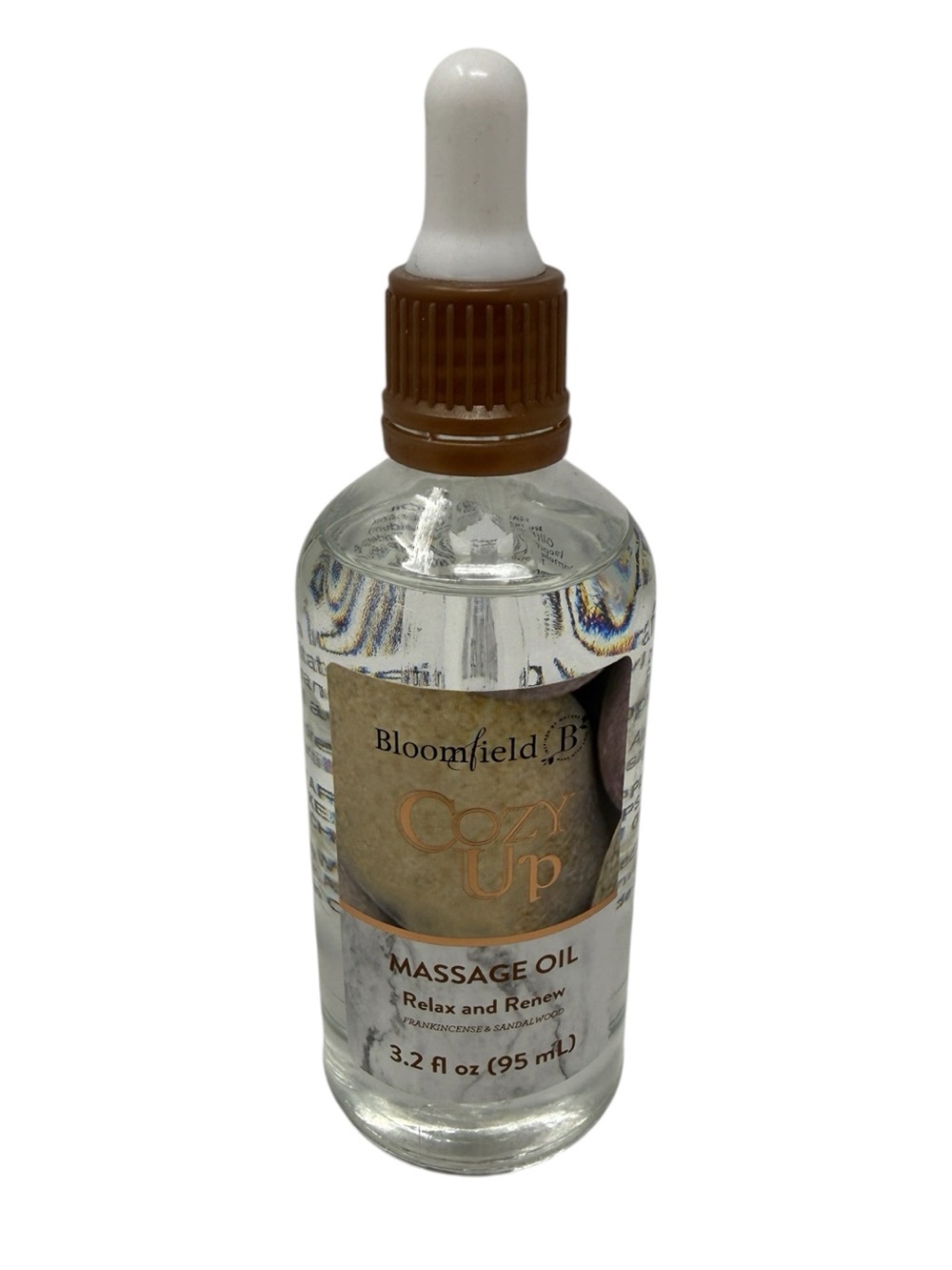 Bloomfield Cozy Up Massage Oil - Relax and Renew 3.2 fl oz
